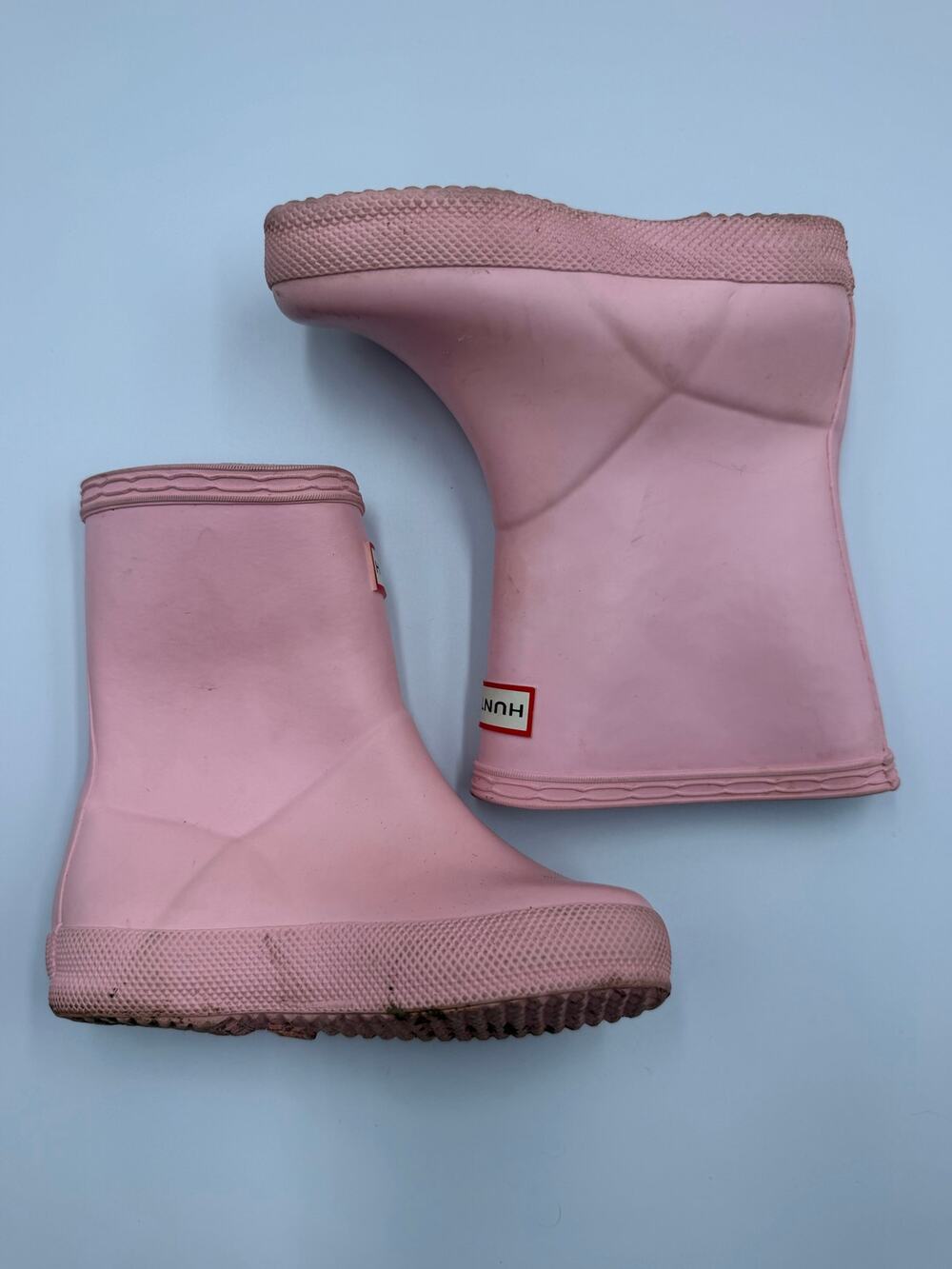 Hunter kids rainboot light pink girls 7c